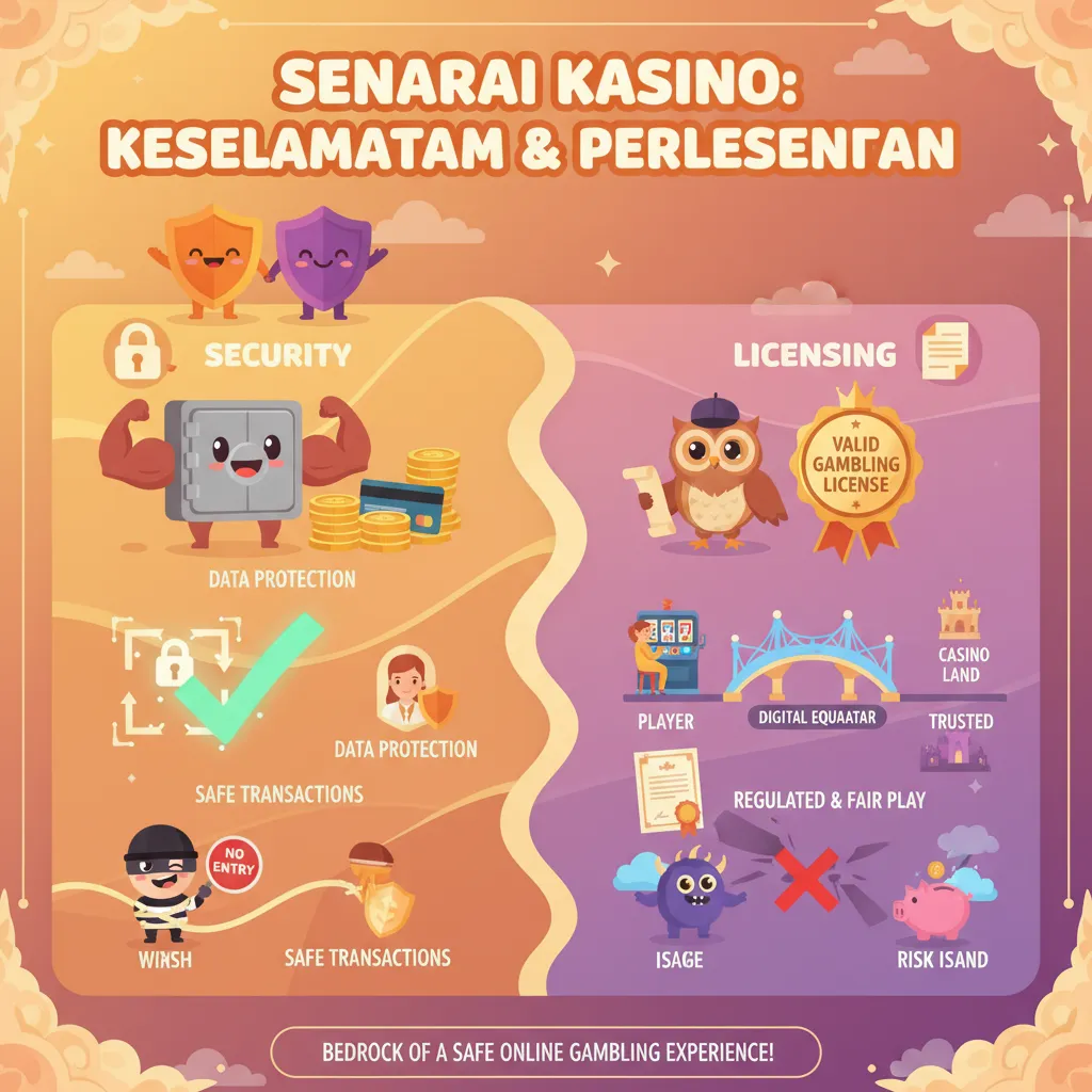 Senarai Kasino: Security and Licensing